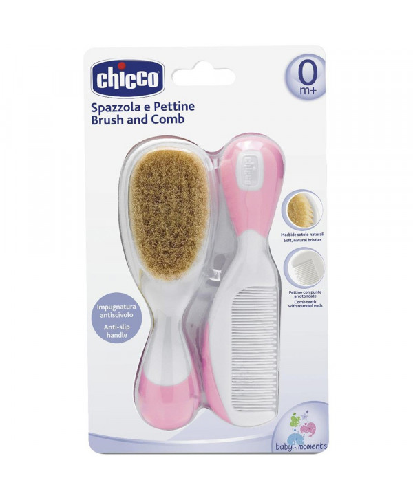 Chicco Brosse Et Peigne Rose