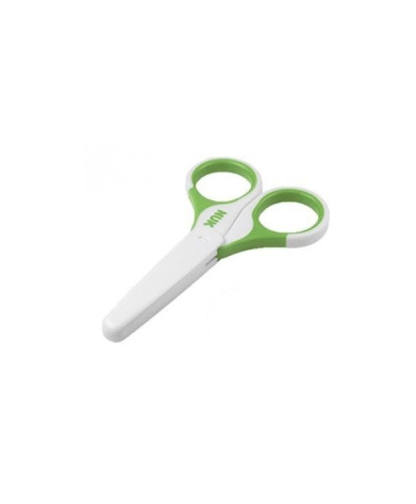 Nuk Ciseaux Bout Rond Vert
